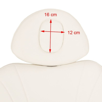 ActivShop FOTEL KOSMETYCZNY ELEKTR. AZZURRO 872 4 SILN. BIAŁY